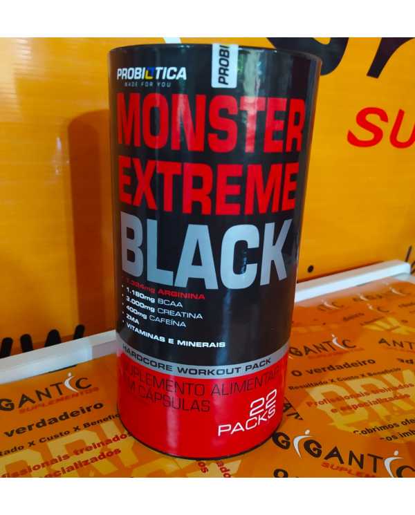 Monster Extreme Black 22 Packs