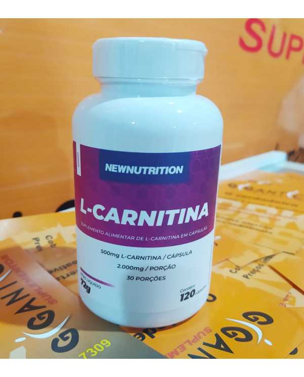 L-Carnitina 120 cápsulas Newnutrition
