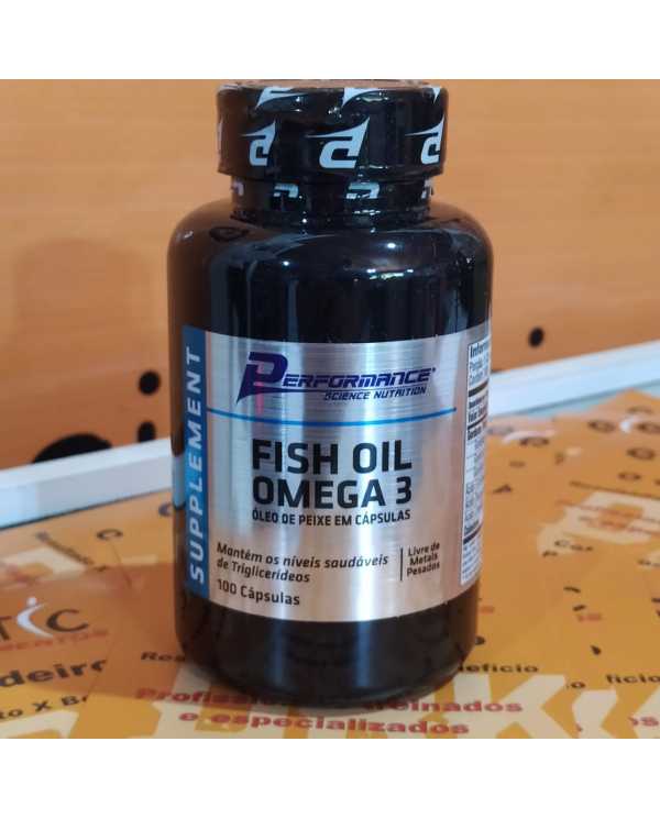 Fish Oil Omega 3 (óleo de peixe) 100 caps 