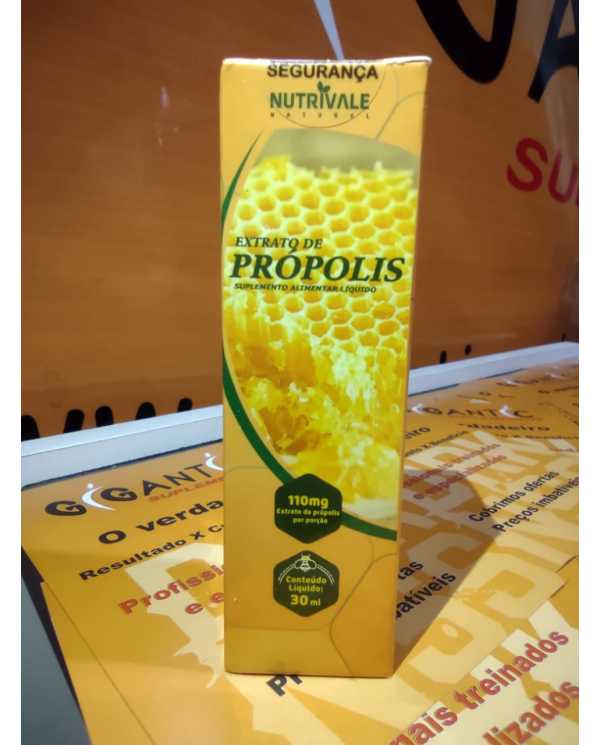 Extrato de Própolis 30ml Nutrivale