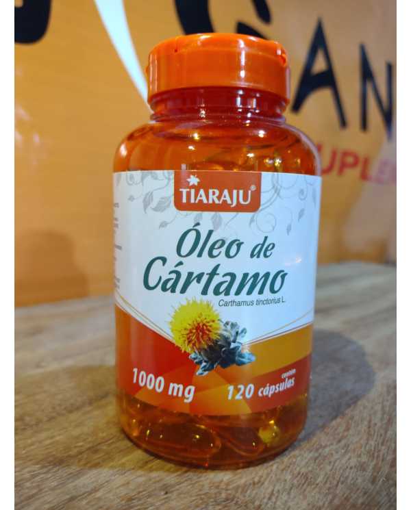 óleo de cártamo 120cápsulas 1000mg
