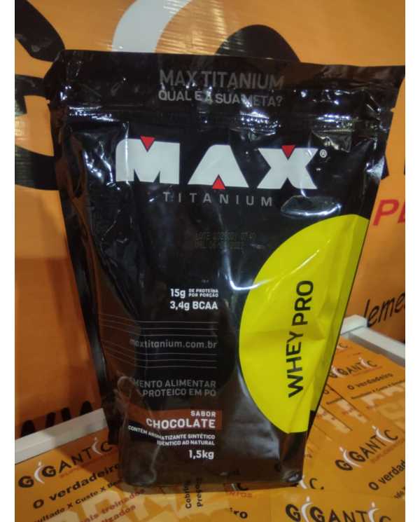 whey pro 1,5kg Max Titanium