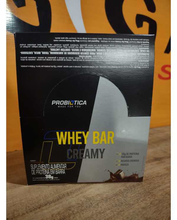 Whey Bar Creamy caixa com 12 Un 