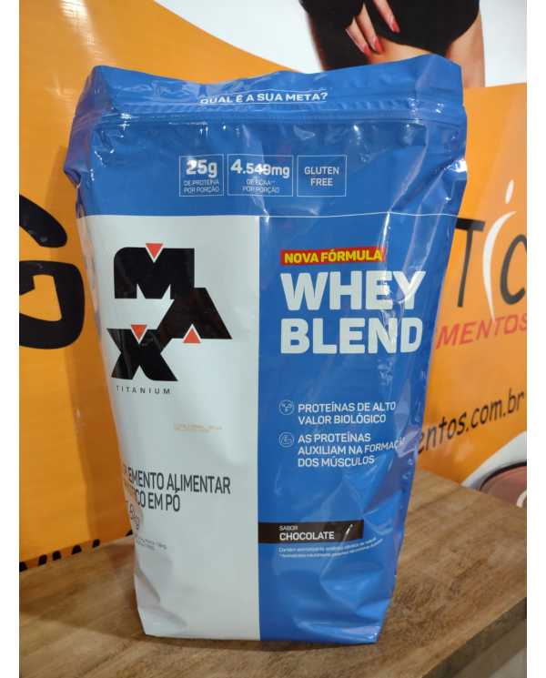 Whey Blend 900g Nova Fórmula Refil sache