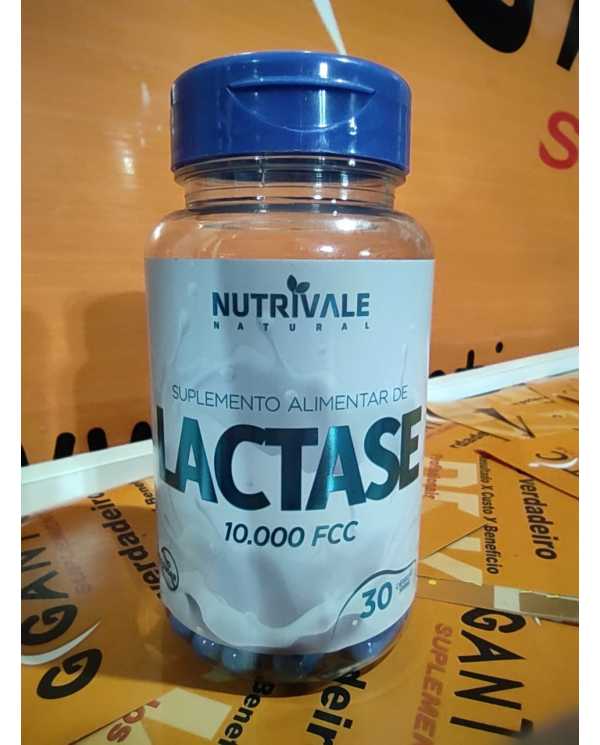 Lactase 30 cápsulas 500mg Nutrivale