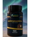 Ashwagandha 7 Elementos 120 Cápsulas 500mg – Ginseng Indiano Suplemento Alimentar Natural