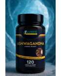 Ashwagandha 7 Elementos 120 Cápsulas 500mg – Ginseng Indiano Suplemento Alimentar Natural