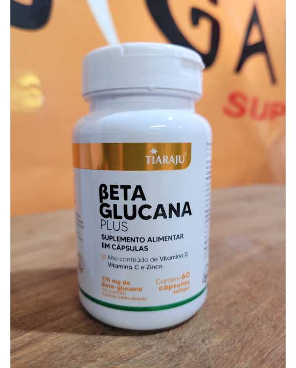 Beta Glucana Plus 60 Cápsulas - Tiaraju