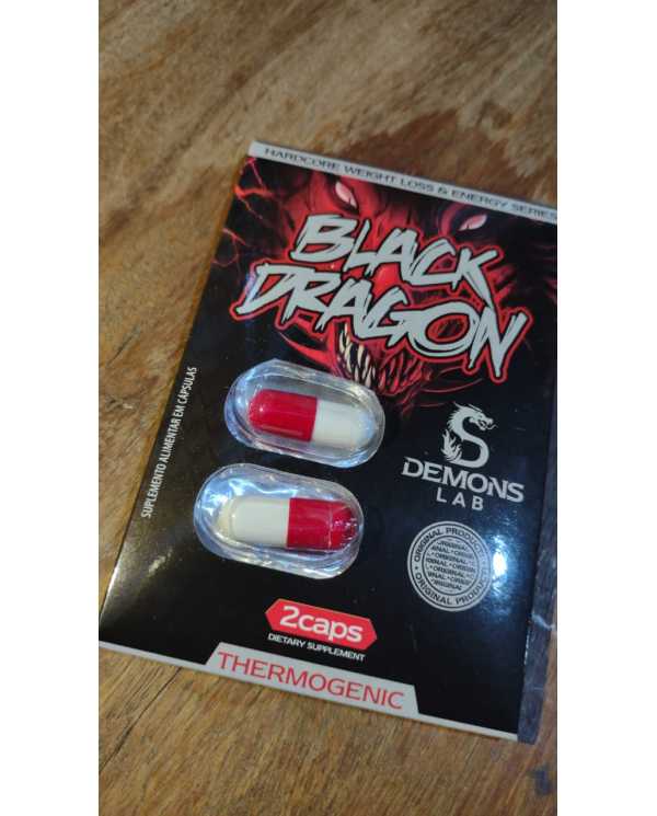 Black Dragon Caps 1 Dose - Demons Lab
