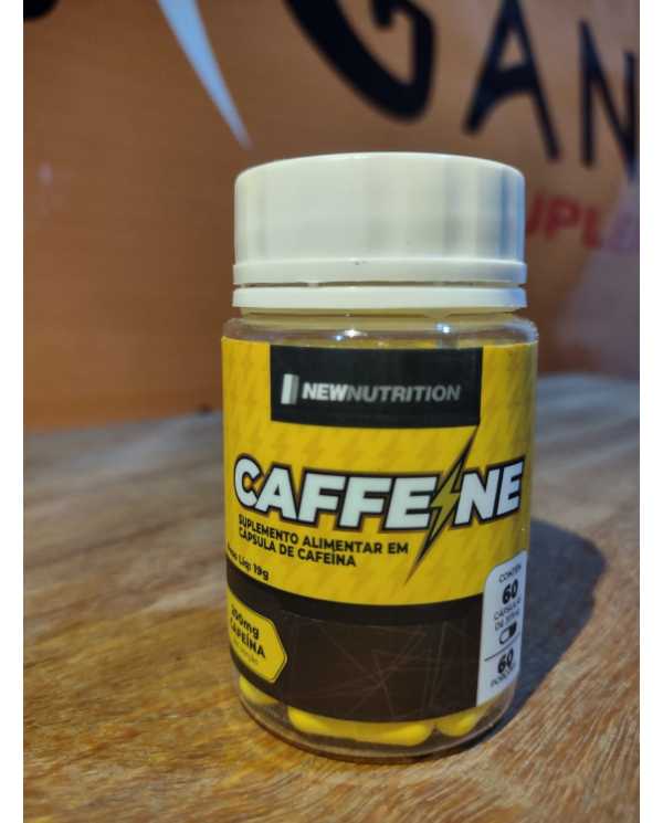 Caffeine 60cáps New Nutrition