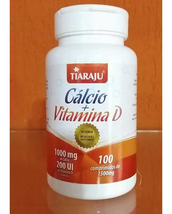 Calcio + Vitamina  D 100 comp de 1500mg