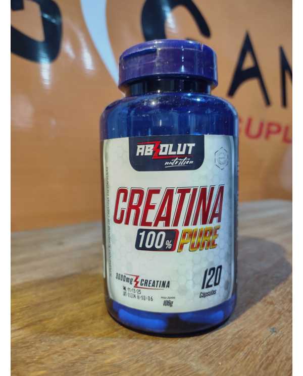 Creatina 120cápsulas Absolut Nutrition