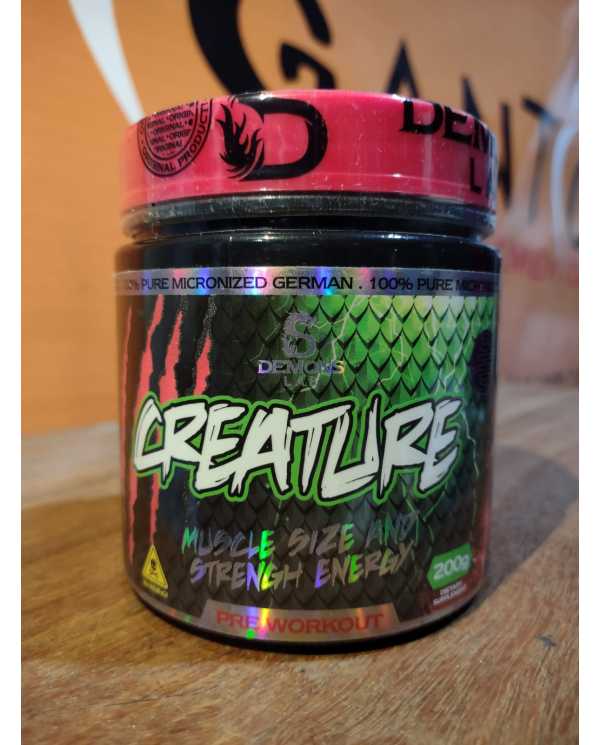 Creature Creatina Pura 200G Tecnologia alemã