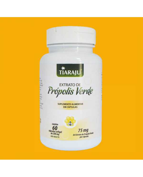Própolis Verde 75mg 60 caps softgel
