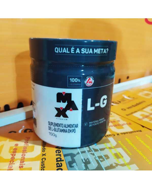 Glutamina 150g L-G Max Titanium