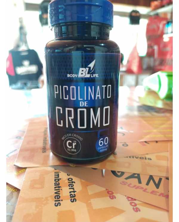 Picolinato de Cromo 60 capsulas de 500mg