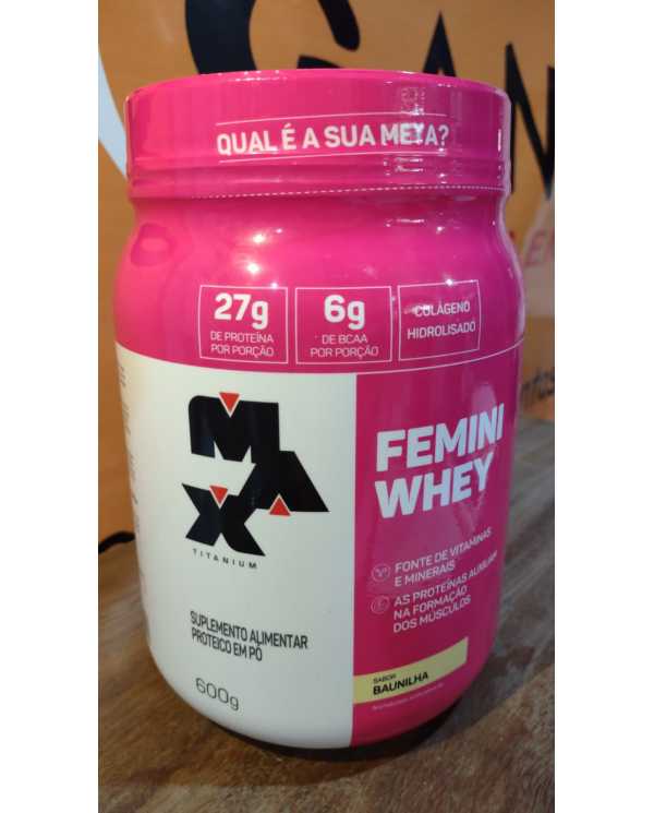 Femini Whey 600g - Max Titanium