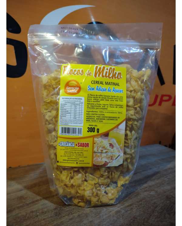 Flocos de Milho Cereal Matinal 300g