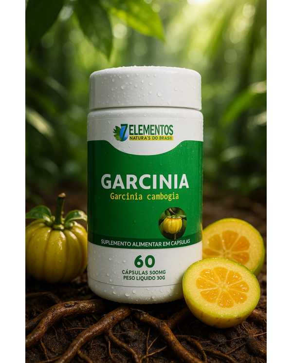 Garcinia Cambogia 7 Elementos 60 Cápsulas 500mg – Suplemento Alimentar Natural para Controle de Peso Garcinia Cambogia 7 Elementos 60 Cápsulas 500mg – Suplemento Alimentar Natural para Controle de Peso