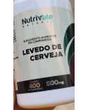 Levedo de Cerveja 500mg 400 comprimidos Nutrivale Natural Levedo de Cerveja 500mg 400 comprimidos Nutrivale Natural