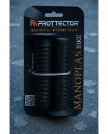 Manopla Bike Preta Protector – Conforto, Estilo e Segurança para Guidão de Bicicleta