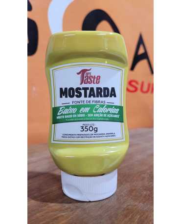 Mostarda Mrs Taste 350g – Baixo Sódio, Sem Açúcar, Fonte de Fibras