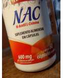 NAC N-Acetil L-Cisteína 60 cápsulas - Tiaraju