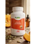 Óleo de Semente de Abóbora 120 Cápsulas – 7 Elementos Naturais – Suplemento com Vitamina E Óleo de Semente de Abóbora 120 Cápsulas – 7 Elementos Naturais – Suplemento com Vitamina E