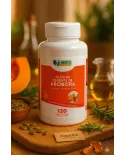 Óleo de Semente de Abóbora 120 Cápsulas – 7 Elementos Naturais – Suplemento com Vitamina E Óleo de Semente de Abóbora 120 Cápsulas – 7 Elementos Naturais – Suplemento com Vitamina E