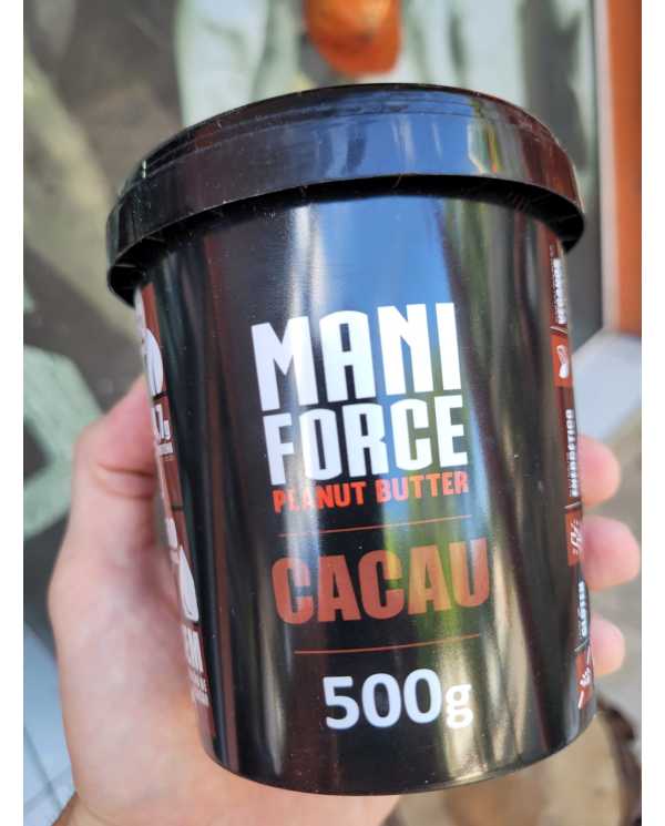 Pasta de Amendoim Mani force 500g