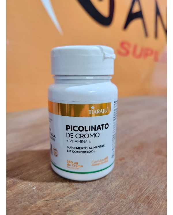 Picolinato de Cromo + Vitamina E 60 comprimidos -  Tiaraju