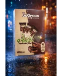 Barra de Proteína Vegana GoGreen Plants Brownie 12 Unid total 480g Sem Glúten Zero Açúcar
