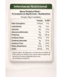 Barra de Proteína Vegana GoGreen Plants Brownie 12 Unid total 480g Sem Glúten Zero Açúcar