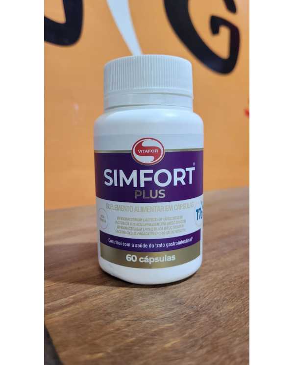Simcaps Vitafor 60 Cápsulas – Suplemento com 3 Bilhões de Probióticos para Saúde Intestinal e Digestiva