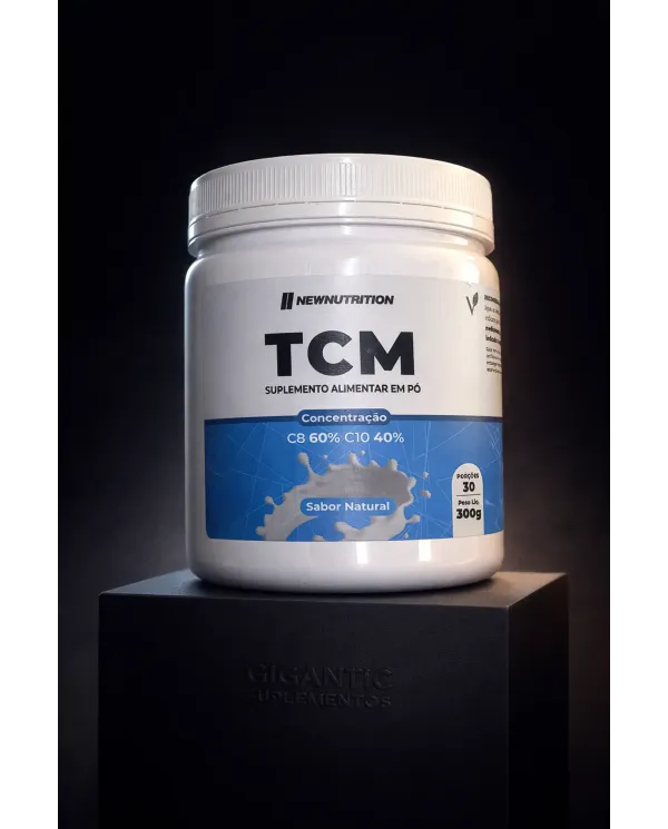TCM em Pó NewNutrition 300g | Triglicerídeos de Cadeia Média C8 60% C10 40% Sabor Natural