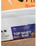 Top Whey Bar 41g - Max Titanium Caixa com 12 unid
