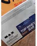 Top Whey Bar 41g - Max Titanium Caixa com 12 unid