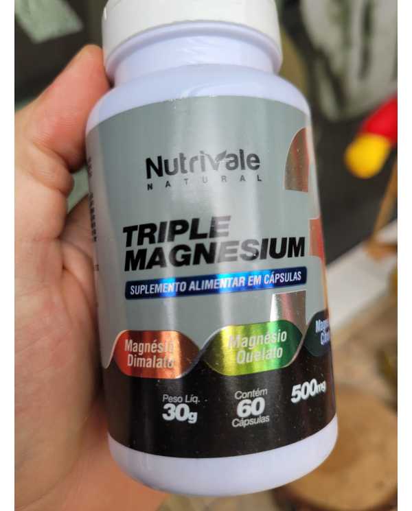 Triple Magnesium 60cápsulas - Nutrivale