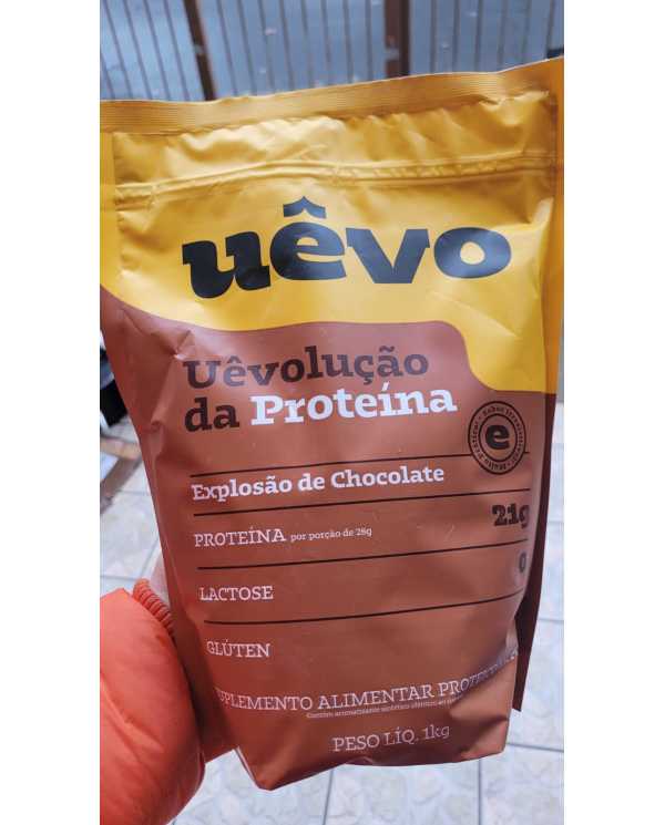 Proteína 1kg Sem Lactose e Glúten – Uêvo 