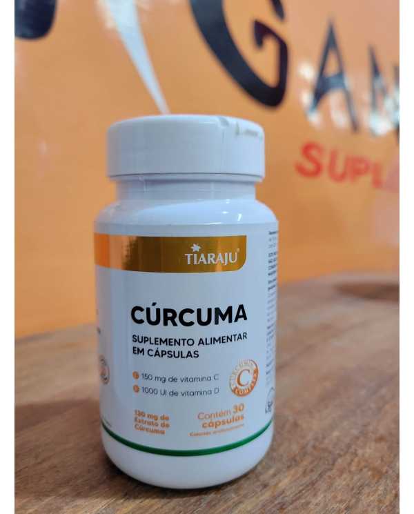 Cúrcuma 30 cápsulas - Tiaraju