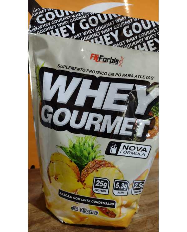 Whey Gourmet Fn Forbis Nova Fórmula 907g