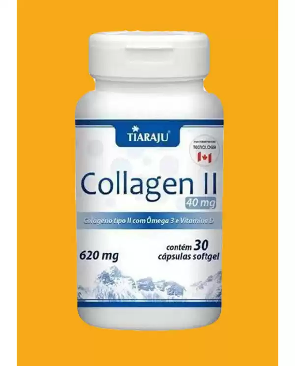 Collagen II 40mg(colágeno tipo 2) UCII articulacoes ligamentos - Tiaraju