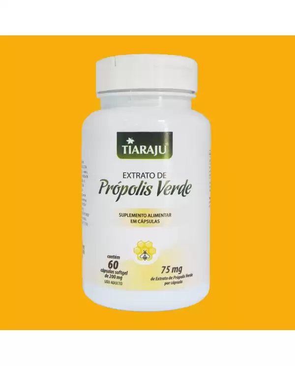 Própolis Verde 75mg 60 caps softgel