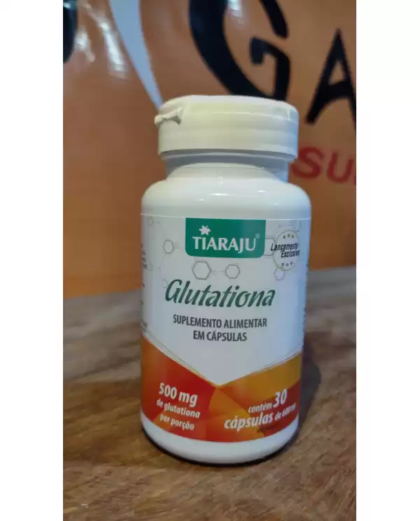 Glutationa 60 cápsulas de 600 mg - Tiaraju