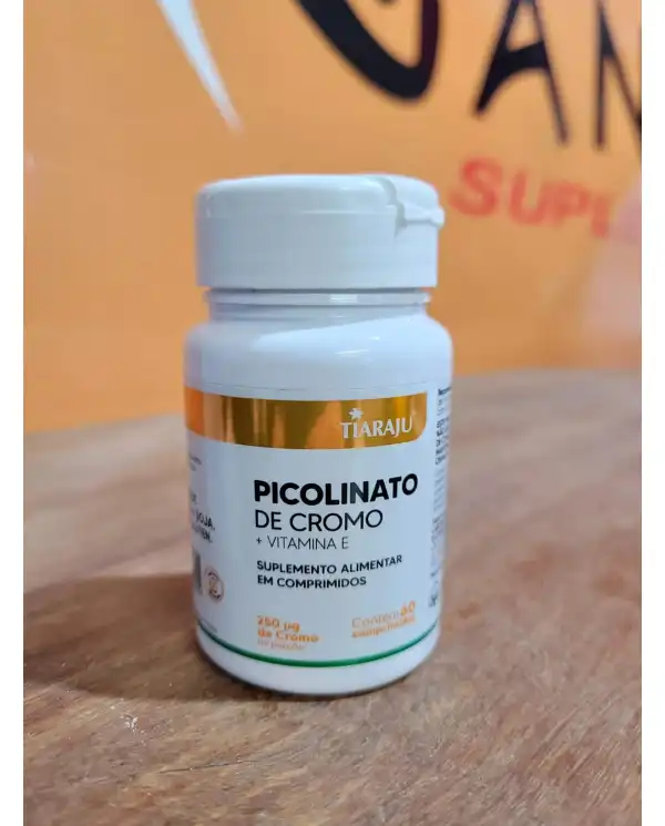 Picolinato de Cromo + Vitamina E 60 comprimidos -  Tiaraju