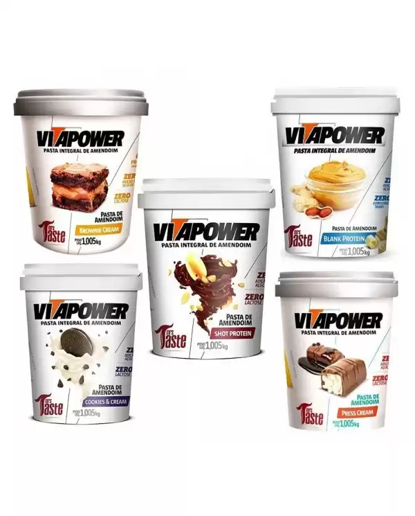Pasta de amendoim Integral 1,005kg - VITAPOWER