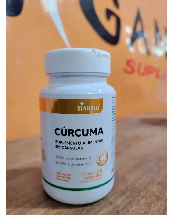 Cúrcuma 30 cápsulas - Tiaraju