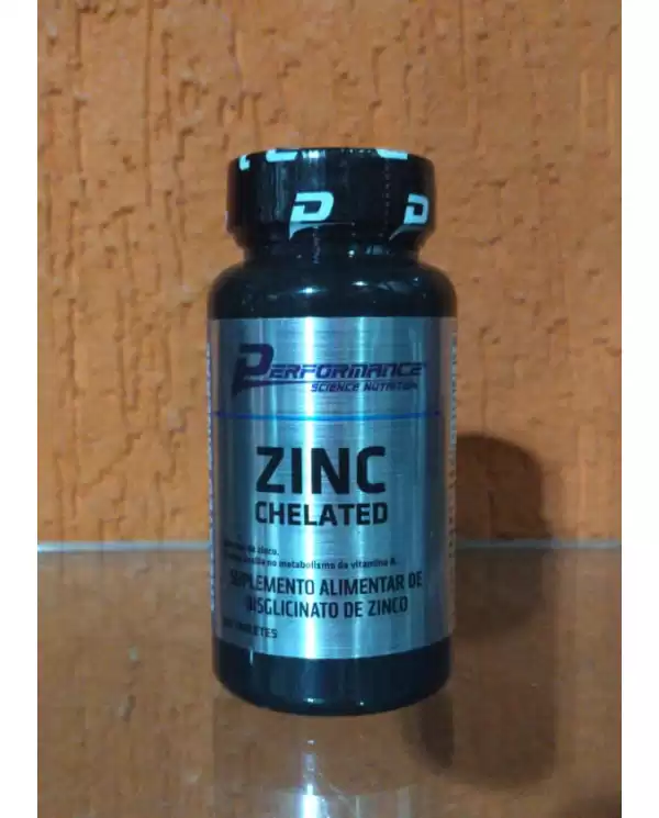 Chelated Zinc (Zinco Quelato) 100 Tabletes Performance